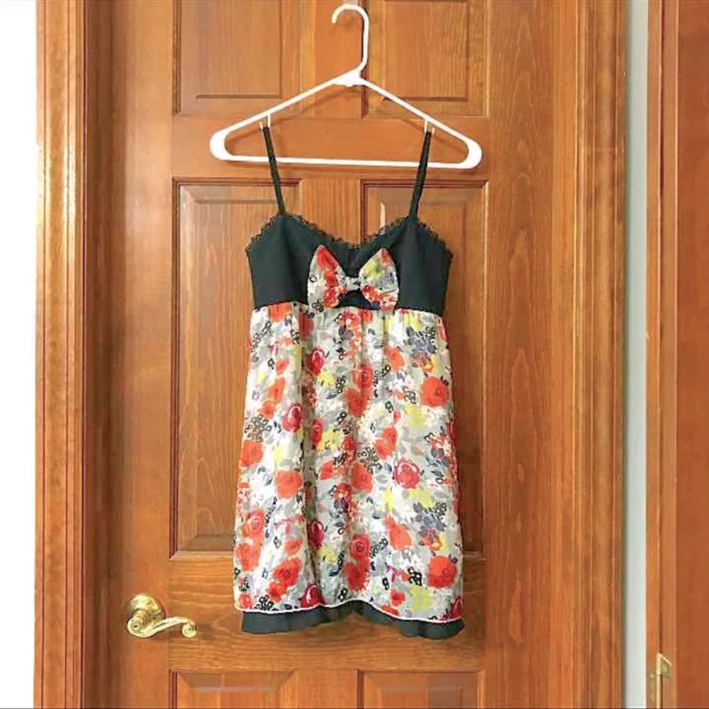 Floral Bow Summer Dress